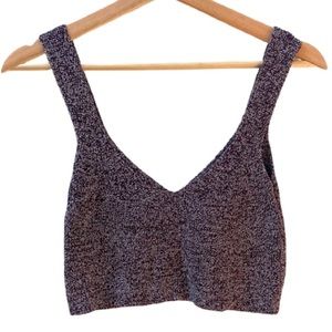 NWOT Aritzia Wilfred Mony Knit Crop Top